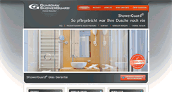 Desktop Screenshot of eu.de.showerguardglass.com